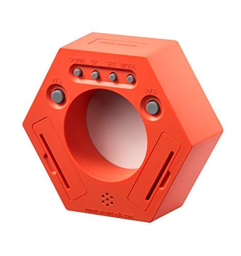 Hexagon Rotating Productivity Timer With Clock, Pomodoro Timer With 5,15, 30, 45, 60 Minute Presets, Timer For People With Adhd